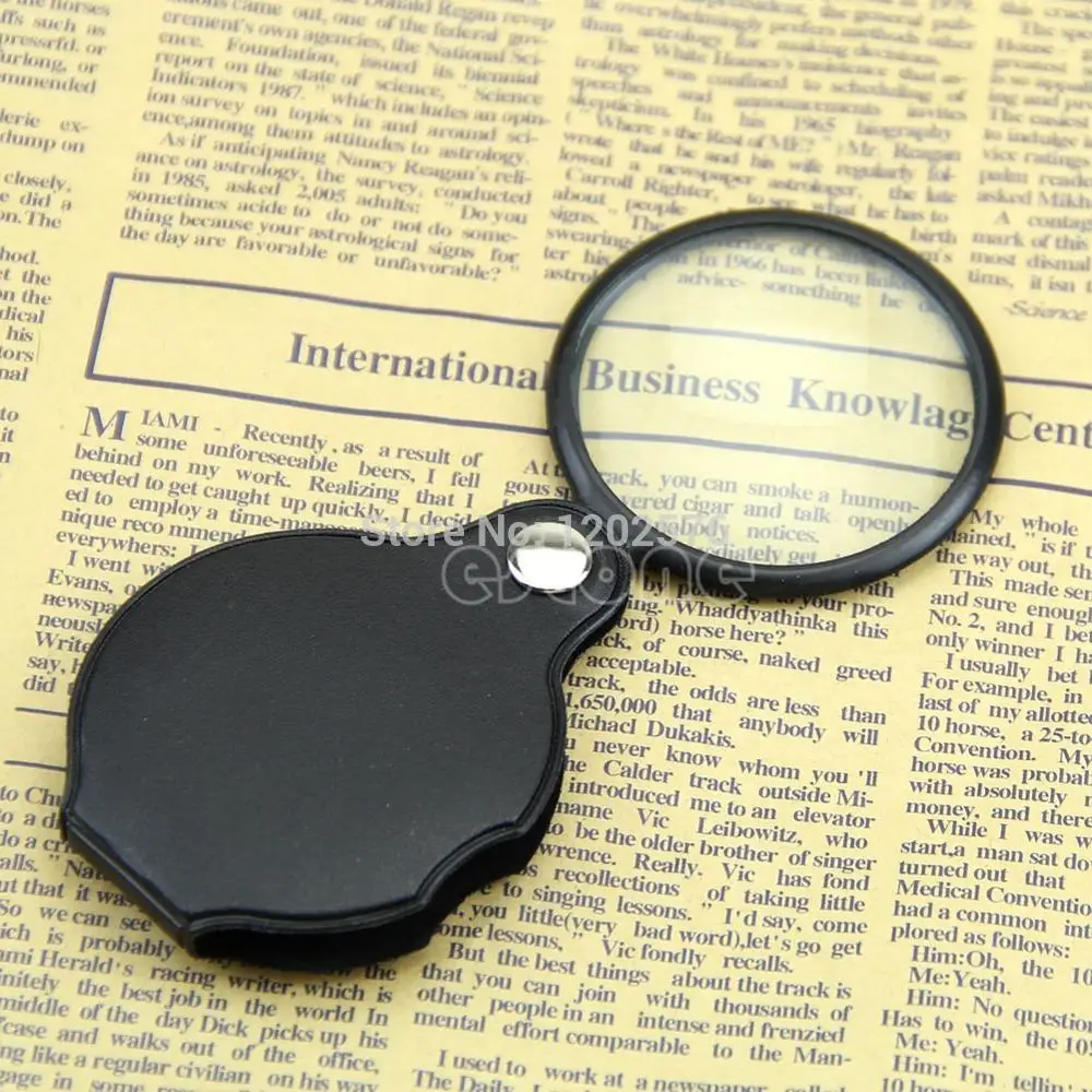 Mini Pocket 5X 45mm Folding Jewelry Magnifier Magnifying Eye Glass Loupe Lens 'lirunzu
Mini Pocket 5X 45mm Folding Jewelry Magnifier Magnifying Eye Glass Loupe Lens 'lirunzu