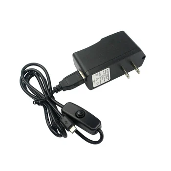 Raspberry Pi 3 Power Adapter for RPI 3 Model B 5V 2.5A Power charger with Switch EU US UK Plug and Micro USB Port for RPI 3
Raspberry Pi 3 Power Adapter for RPI 3 Model B 5V 2.5A Power charger with Switch EU US UK Plug and Micro USB Port for RPI 3