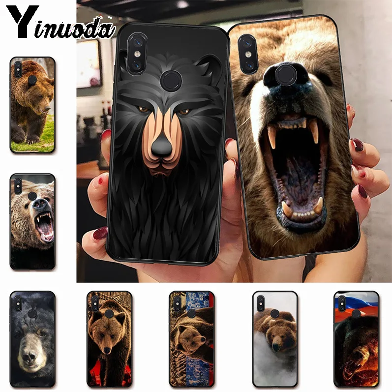 Ynuoda Russia black bear Amazing new arrival phone case cover for xiaomi mi 8se 6 note2 note3 redmi 5 plus note5 cover
Ynuoda Russia black bear Amazing new arrival phone case cover for xiaomi mi 8se 6 note2 note3 redmi 5 plus note5 cover