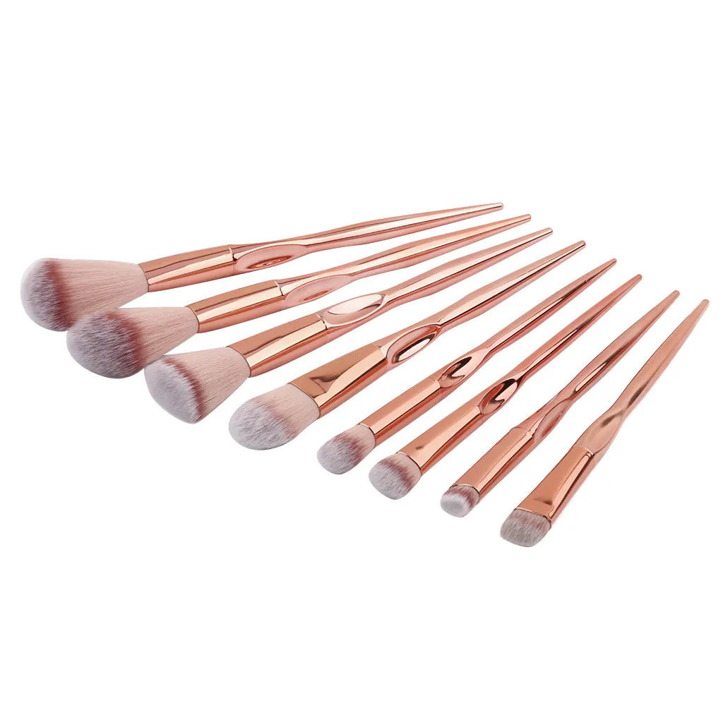 Foundation Cosmetic Eyebrow Eyeshadow Brush Makeup Brush Sets Tools 8PCS Makeup Brushes set Professional with case 8W5
Foundation Cosmetic Eyebrow Eyeshadow Brush Makeup Brush Sets Tools 8PCS Makeup Brushes set Professional with case 8W5