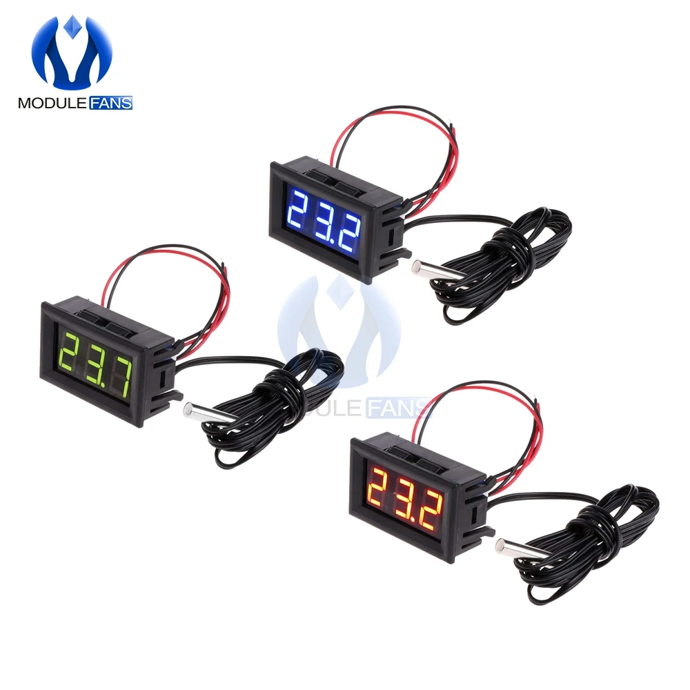 0.56 Inch Digital LED Thermometer Car Indoor Outdoor Incubator Acquarium Temperature Sensor Meter Weather Detector Monitor
0.56 Inch Digital LED Thermometer Car Indoor Outdoor Incubator Acquarium Temperature Sensor Meter Weather Detector Monitor