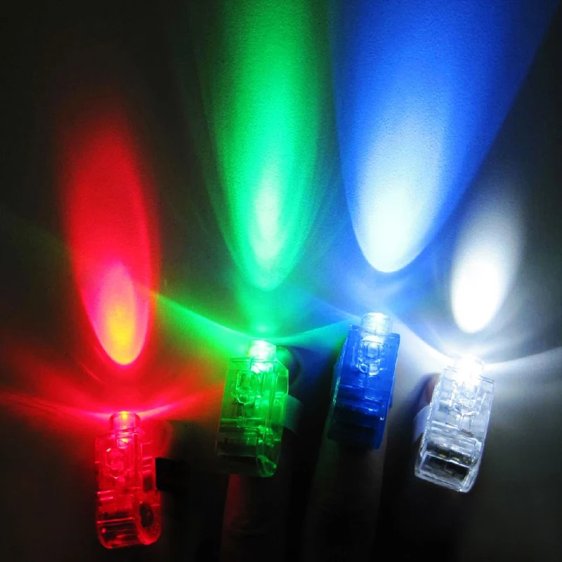 4pcs Finger Light Shiny Neon Stick Laser Finger Beams Colorful LED Ring Luminous Toy Glow Dance Toy Shinning Ring Party Supply
4pcs Finger Light Shiny Neon Stick Laser Finger Beams Colorful LED Ring Luminous Toy Glow Dance Toy Shinning Ring Party Supply
