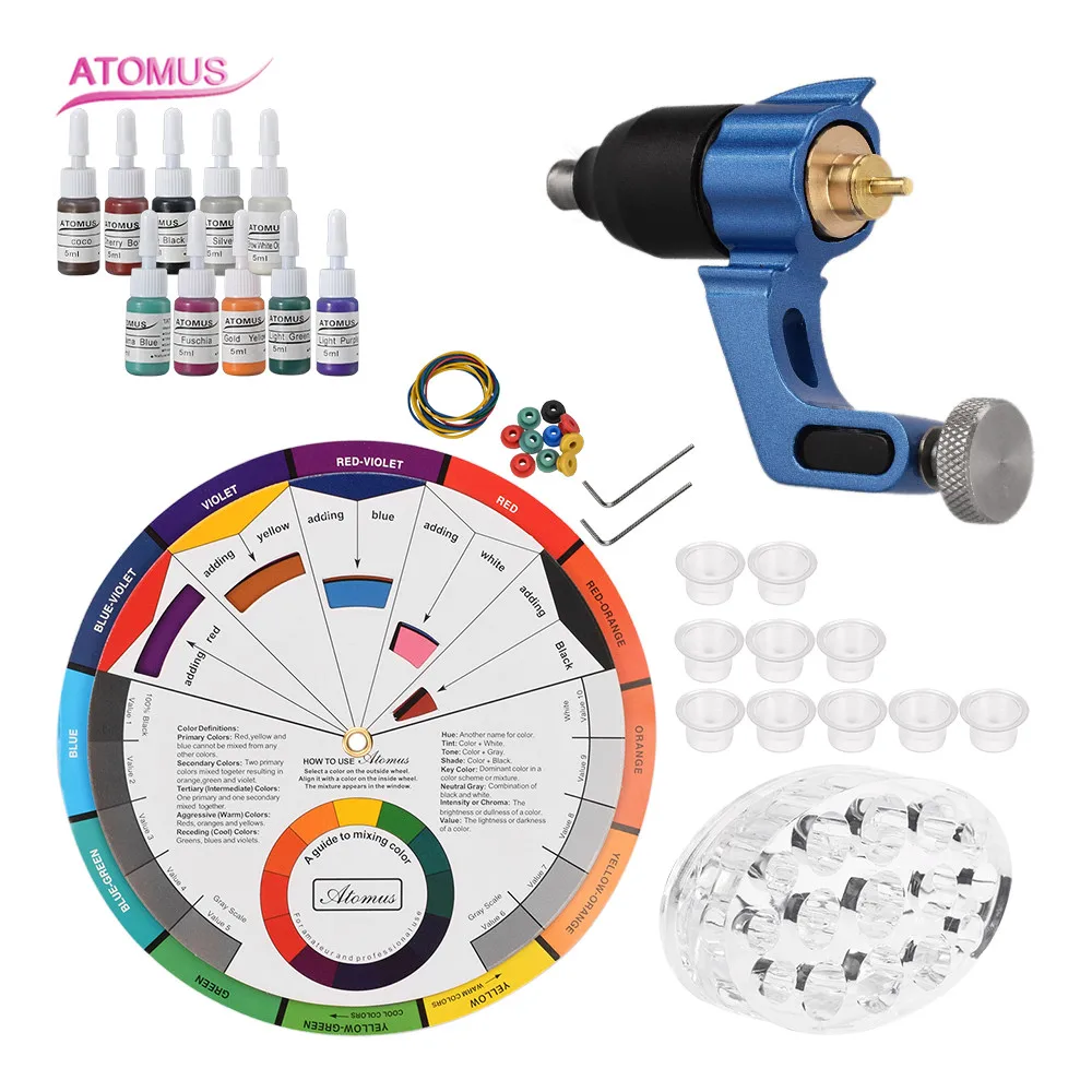Maquinas Rotativas Maquina De Tatuar Profesional Tattoo Kits Iniciante Beginner Set Machine Pen Rotativa Tatuagens Professional
Maquinas Rotativas Maquina De Tatuar Profesional Tattoo Kits Iniciante Beginner Set Machine Pen Rotativa Tatuagens Professional
