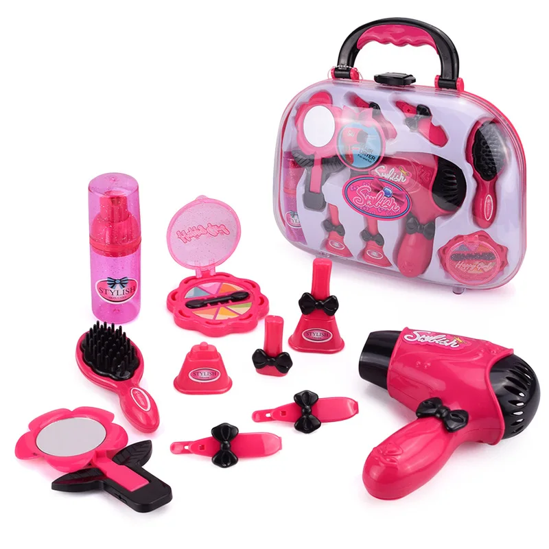 MrY Hairdressing Tool Make Up Box Toy Kids Girls Plastic Mini Cosmetic Makeup Palette Perfume Bottle Lipstick Hairdryer Comb Mirror
MrY Hairdressing Tool Make Up Box Toy Kids Girls Plastic Mini Cosmetic Makeup Palette Perfume Bottle Lipstick Hairdryer Comb Mirror
