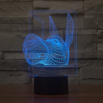 Creative donkey shape night light 7 color touch switch USB cable as a children's gift or home decoration lamp
Creative donkey shape night light 7 color touch switch USB cable as a children's gift or home decoration lamp
