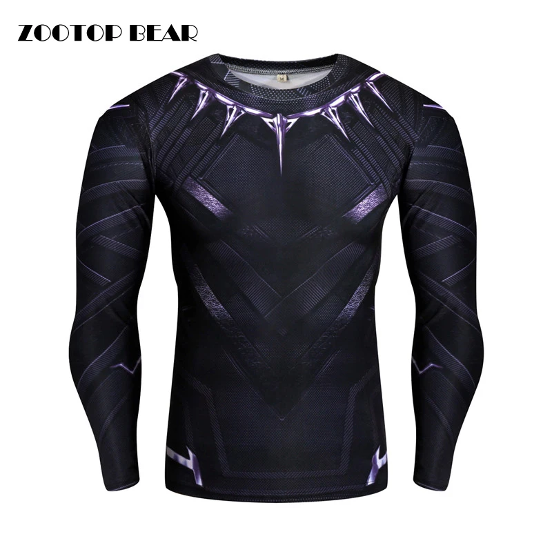 Black Panther/Captain America/Iron Man/Winter Soldier Mens T shirt Compression Men T-shirt Camiseta Cosplay 2017 ZOOTOP BEAR
Black Panther/Captain America/Iron Man/Winter Soldier Mens T shirt Compression Men T-shirt Camiseta Cosplay 2017 ZOOTOP BEAR