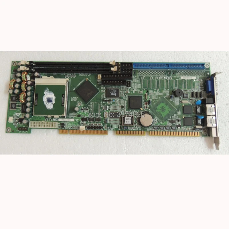 ROCKY-3782EV V2.1 Промышленная материнская плата двойной сетевой Порты и разъёмы