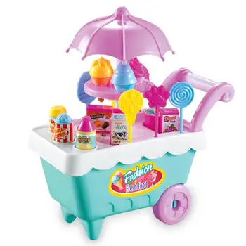 19 PCS Per Set Children's Candy Trolley Manual Ice Cream Stroller Electric Music Game Toy DIY Toy
19 PCS Per Set Children's Candy Trolley Manual Ice Cream Stroller Electric Music Game Toy DIY Toy