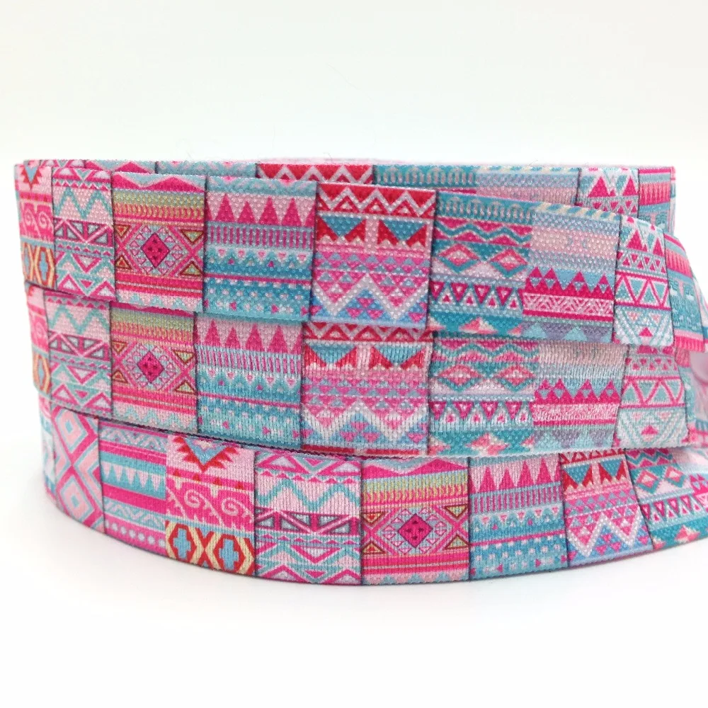 High Quality 5/8" Aztec Print Fold Over Elastic 10yards/lot Wholesale FOE Ribbon Webbing for DIY Headwear Hair Accessories
High Quality 5/8" Aztec Print Fold Over Elastic 10yards/lot Wholesale FOE Ribbon Webbing for DIY Headwear Hair Accessories