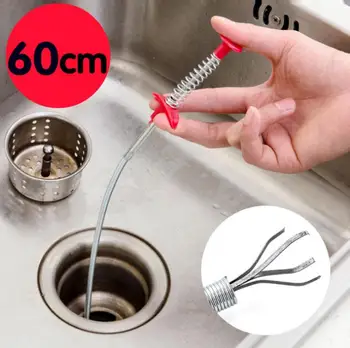 100Pcs Fast Shipping Metal Wire brush Hand Kitchen Sink Cleaning Hook Sewer Dredging Device Spring Pipe Hair Dredging Tool SN627
100Pcs Fast Shipping Metal Wire brush Hand Kitchen Sink Cleaning Hook Sewer Dredging Device Spring Pipe Hair Dredging Tool SN627