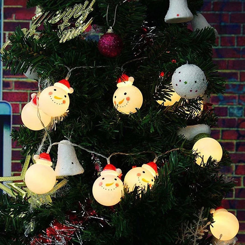 Christmas lights 1.5M 2M 3M snowman led fairy string lights santa led home garden indoor party wedding decorative lamp Garland 
Christmas lights 1.5M 2M 3M snowman led fairy string lights santa led home garden indoor party wedding decorative lamp Garland