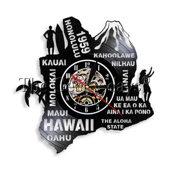 1Piece The ALoha State Hawaii Wall Clock Molokai Kauai Kahoolawe Nilhau Hawaii Led Wall Light Vinyl Record Vintage Clock
1Piece The ALoha State Hawaii Wall Clock Molokai Kauai Kahoolawe Nilhau Hawaii Led Wall Light Vinyl Record Vintage Clock