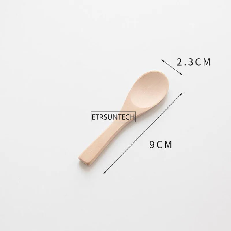 Small Mini Wooden Spoons For Kids Honey Kitchen Using Condiment Spoon 9*2.3cm No Paint
Small Mini Wooden Spoons For Kids Honey Kitchen Using Condiment Spoon 9*2.3cm No Paint