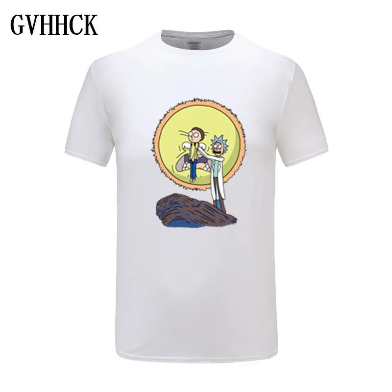 2018 fashion men t-shirt Rick and Morty Peace among worlds brand-clothing Rick Morty skateboard T shirt men summer cotton tops
2018 fashion men t-shirt Rick and Morty Peace among worlds brand-clothing Rick Morty skateboard T shirt men summer cotton tops