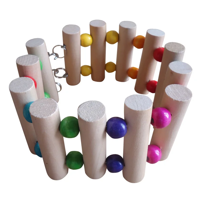 1Pcs Parrot Hamster Toys Bird Wood Ladder Climbing Cableway Rope Parrot Bites Cage Parakeet Pets Small Animal Toys juguete
1Pcs Parrot Hamster Toys Bird Wood Ladder Climbing Cableway Rope Parrot Bites Cage Parakeet Pets Small Animal Toys juguete