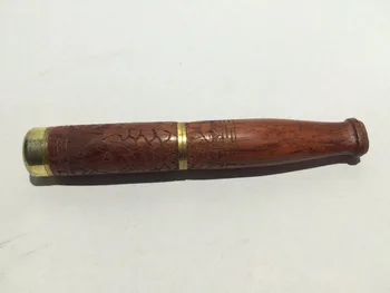 Chinese natural wooden carving grind arenaceous wood cigarette holder and pipe in mouth
Chinese natural wooden carving grind arenaceous wood cigarette holder and pipe in mouth