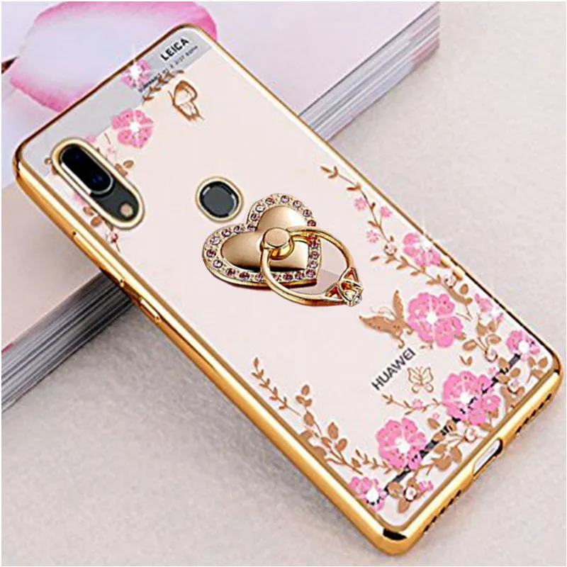 Ring Holder Glitter Phone Shell for Huawei P30 p30 pro Fashion Flower Phone Case for P30 Lite Nova 4e Anti-knock Coque Cover
Ring Holder Glitter Phone Shell for Huawei P30 p30 pro Fashion Flower Phone Case for P30 Lite Nova 4e Anti-knock Coque Cover