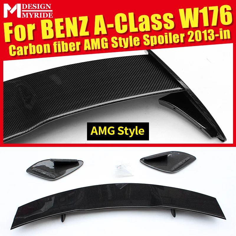 Sports AMG Style Carbon Fiber Rear Trunk Spoiler Wing car styling Accessories For Mercedes Benz A-Class W176 A180 A200 A250 13+
Sports AMG Style Carbon Fiber Rear Trunk Spoiler Wing car styling Accessories For Mercedes Benz A-Class W176 A180 A200 A250 13+