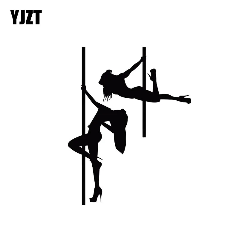 YJZT 10.7*13.7CM Sexy Girl Nice Pole Dancing Fashion Style Excellent Quality Vinyl Decal Black/Silver Car Sticker C20-0809
YJZT 10.7*13.7CM Sexy Girl Nice Pole Dancing Fashion Style Excellent Quality Vinyl Decal Black/Silver Car Sticker C20-0809