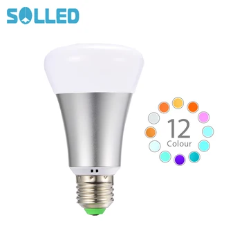 SOLLED 10W E27 Daylight White and Color Ambiance Extension A19 LED Bulbs Dimmable with Remote Control RGBW
SOLLED 10W E27 Daylight White and Color Ambiance Extension A19 LED Bulbs Dimmable with Remote Control RGBW
