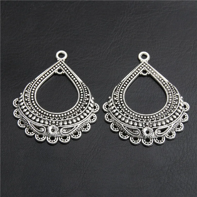 8pcs Antique Silver Drop Shape Chandelier Connector Charm Pendant For Earrings DIY Accessory Jewelry Making A2818
8pcs Antique Silver Drop Shape Chandelier Connector Charm Pendant For Earrings DIY Accessory Jewelry Making A2818