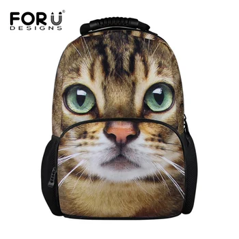 FORUDESIGNS Trendy 3D Animal Print School Backpack For Teenagers Girls Women Cat Owl Schoolbag Children Mochila Kids Book Bag
FORUDESIGNS Trendy 3D Animal Print School Backpack For Teenagers Girls Women Cat Owl Schoolbag Children Mochila Kids Book Bag