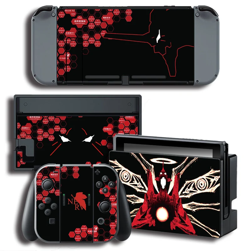 Vinyl Skin Protector Sticker for EVA Evangelion for Nintendo Switch NS Console + Controller + Stand Holder Protective Film
Vinyl Skin Protector Sticker for EVA Evangelion for Nintendo Switch NS Console + Controller + Stand Holder Protective Film