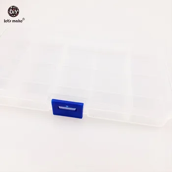 Let's Make Rings and Beads Container 5pc Plastic 15 Lattices Acrylic Boxes Jewelry Findings and Components Blocks
Let's Make Rings and Beads Container 5pc Plastic 15 Lattices Acrylic Boxes Jewelry Findings and Components Blocks