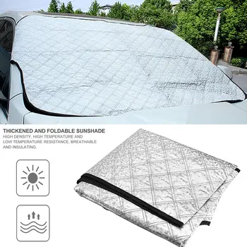 Durable Car SunShade 147*110 Front Window Windshield SunShade Auto Sun Visor Silver
Durable Car SunShade 147*110 Front Window Windshield SunShade Auto Sun Visor Silver