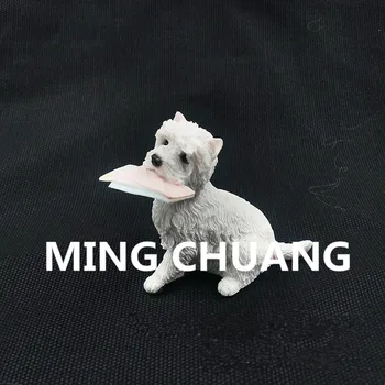 Mini Cute Simulation Puppy Statue West Highland White Terrier Group Terrier A pet Dog Action Figure Collectible Model Toy J125
Mini Cute Simulation Puppy Statue West Highland White Terrier Group Terrier A pet Dog Action Figure Collectible Model Toy J125