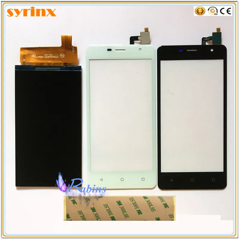SYRINX 3M tape Touch Screen LCD Display Digitizer Front Glass For Nomi i5010 Touch Panel Sensor Touchscreen
SYRINX 3M tape Touch Screen LCD Display Digitizer Front Glass For Nomi i5010 Touch Panel Sensor Touchscreen