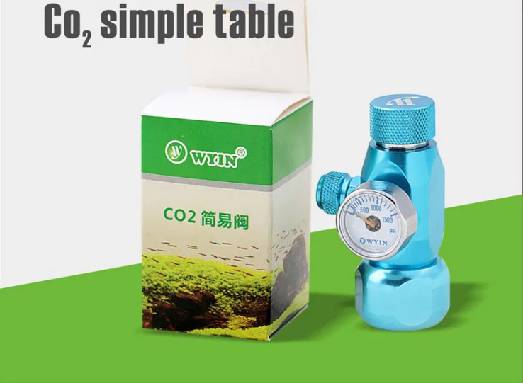 Mini nano aquarium CO2 Regulator JIS m22-14 W21.8 CGA320 interface check valve bubble counter
Mini nano aquarium CO2 Regulator JIS m22-14 W21.8 CGA320 interface check valve bubble counter