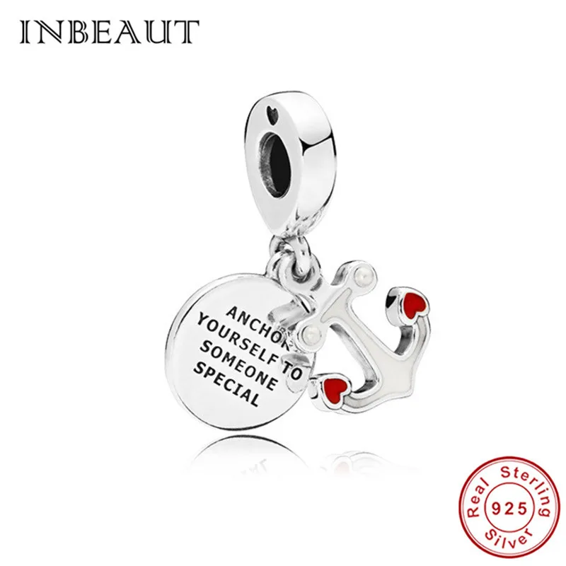 925 Sterling Silver Red Heart Enamel Anchor Charm fit Trendy Bracelet Someone Special Love Beads Pendant for Neck Jewelry Girls
925 Sterling Silver Red Heart Enamel Anchor Charm fit Trendy Bracelet Someone Special Love Beads Pendant for Neck Jewelry Girls