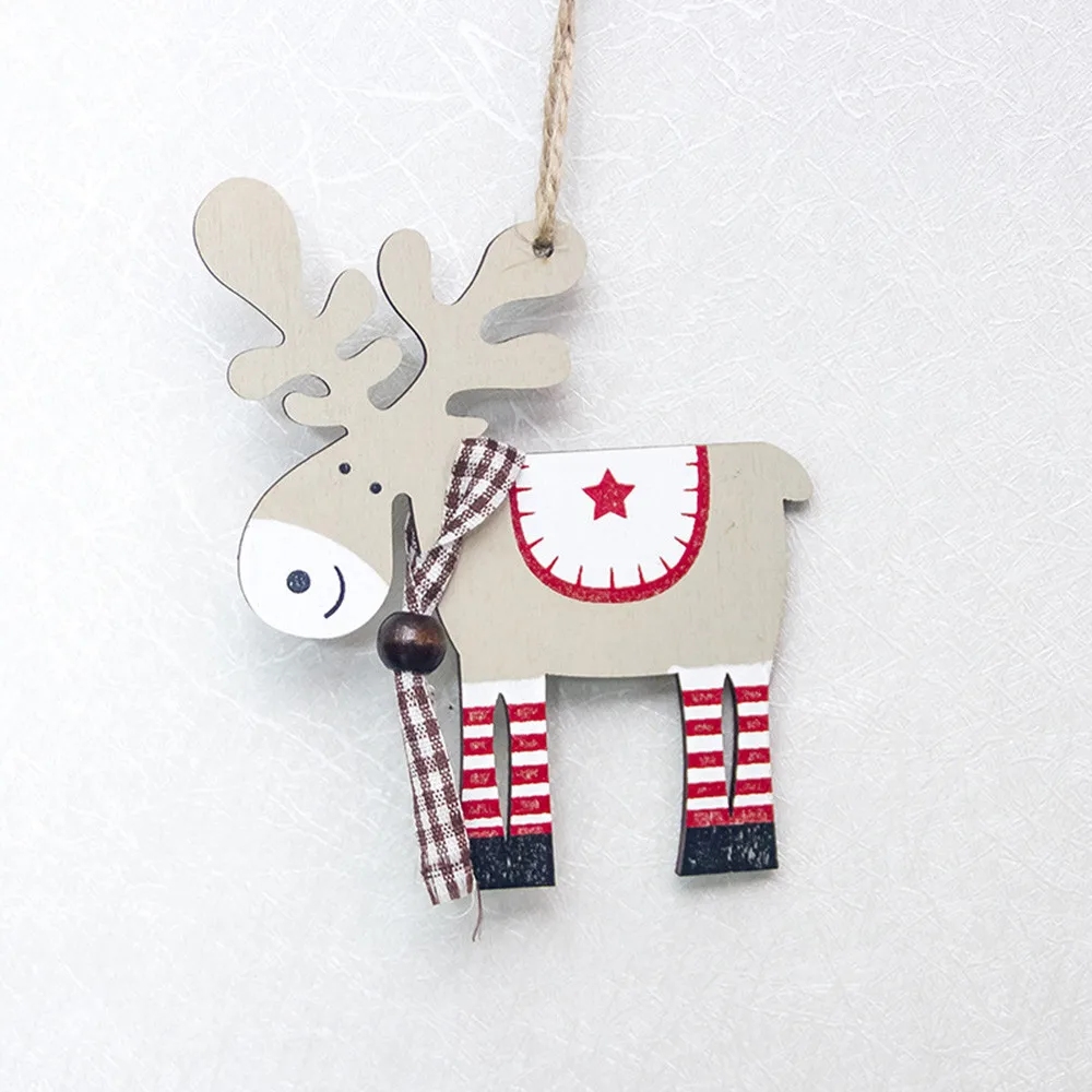 2018 New Painted Wood Elk Pendant Christmas Tree Decoration Xmas Decor Deer Ornaments Christmas Hang Decoration Holiday Decor
2018 New Painted Wood Elk Pendant Christmas Tree Decoration Xmas Decor Deer Ornaments Christmas Hang Decoration Holiday Decor