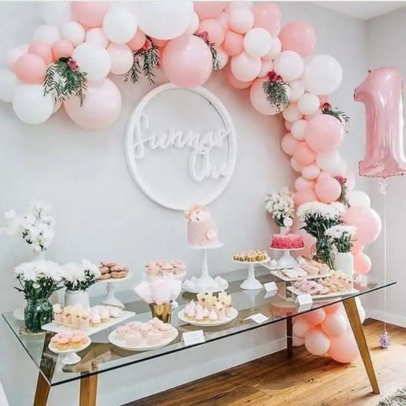 125pcs/set Balloon Garland Arch Kit 5"-18" Rose Gold White Balloons for Birthdays Baby Showers Weddings Party Decorations
125pcs/set Balloon Garland Arch Kit 5"-18" Rose Gold White Balloons for Birthdays Baby Showers Weddings Party Decorations