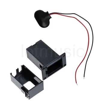 Guitar Battery Holder Case Box 9V for Guitar Bass Active Pickup Preamp Amp With Connector
Guitar Battery Holder Case Box 9V for Guitar Bass Active Pickup Preamp Amp With Connector