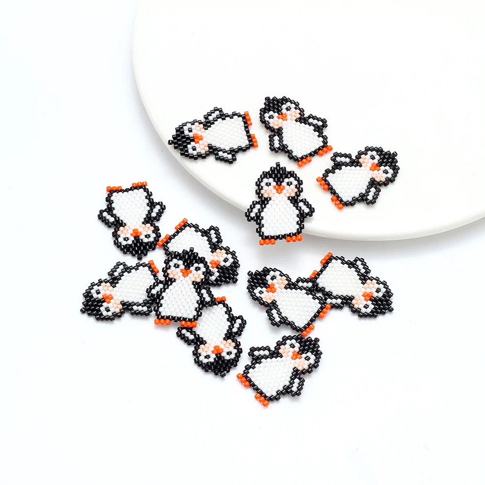 MEIBEADS Miyuki Seed Beads Penguin Charms Connectors Fit Women Diy Miyuki Penguin Earrings Bracelet Neckalces Jewelry
MEIBEADS Miyuki Seed Beads Penguin Charms Connectors Fit Women Diy Miyuki Penguin Earrings Bracelet Neckalces Jewelry