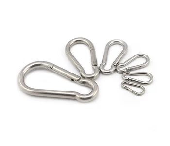 10PCS/LOT AISI 304 Stainless Steel M10 Stainless Steel M10 Carabiner Carabiner Snap Hook Key Lock
10PCS/LOT AISI 304 Stainless Steel M10 Stainless Steel M10 Carabiner Carabiner Snap Hook Key Lock