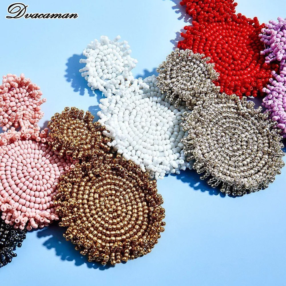 Dvacaman Bohemain Multilayer Beads Drop Earrings Women 2019 Trendy Geometric Resin Statement Earrings Party Gifts Jewelry Female
Dvacaman Bohemain Multilayer Beads Drop Earrings Women 2019 Trendy Geometric Resin Statement Earrings Party Gifts Jewelry Female