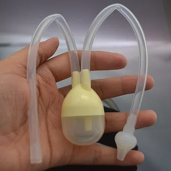 New Born Baby Safety Nose Cleaner Vacuum Suction Nasal Aspirator Bodyguard Flu Protection Accessories