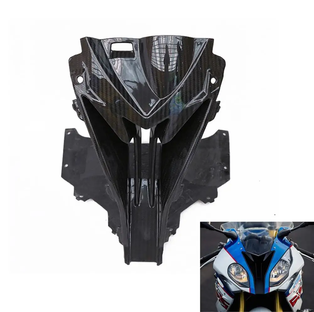 Motorcycle For s1000rr Front Head Nose Cowl Air Intake Carbon Fiber Color ABS plastic Fairing for S1000RR 2015 2016 2017 2018
Motorcycle For s1000rr Front Head Nose Cowl Air Intake Carbon Fiber Color ABS plastic Fairing for S1000RR 2015 2016 2017 2018