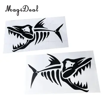 MagiDeal 2 Pieces Marine Durable Fish Bone Kayak Decal/Sticker for Fishing Boat/Car/Truck/Window Dinghy Yacht Bike Accessories
MagiDeal 2 Pieces Marine Durable Fish Bone Kayak Decal/Sticker for Fishing Boat/Car/Truck/Window Dinghy Yacht Bike Accessories