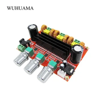 TPA3116 2.1 Digital Audio Amplifier Board TPA3116D2 Subwoofer Speaker Amplifiers DC12V-24V 2*50W+100W
TPA3116 2.1 Digital Audio Amplifier Board TPA3116D2 Subwoofer Speaker Amplifiers DC12V-24V 2*50W+100W