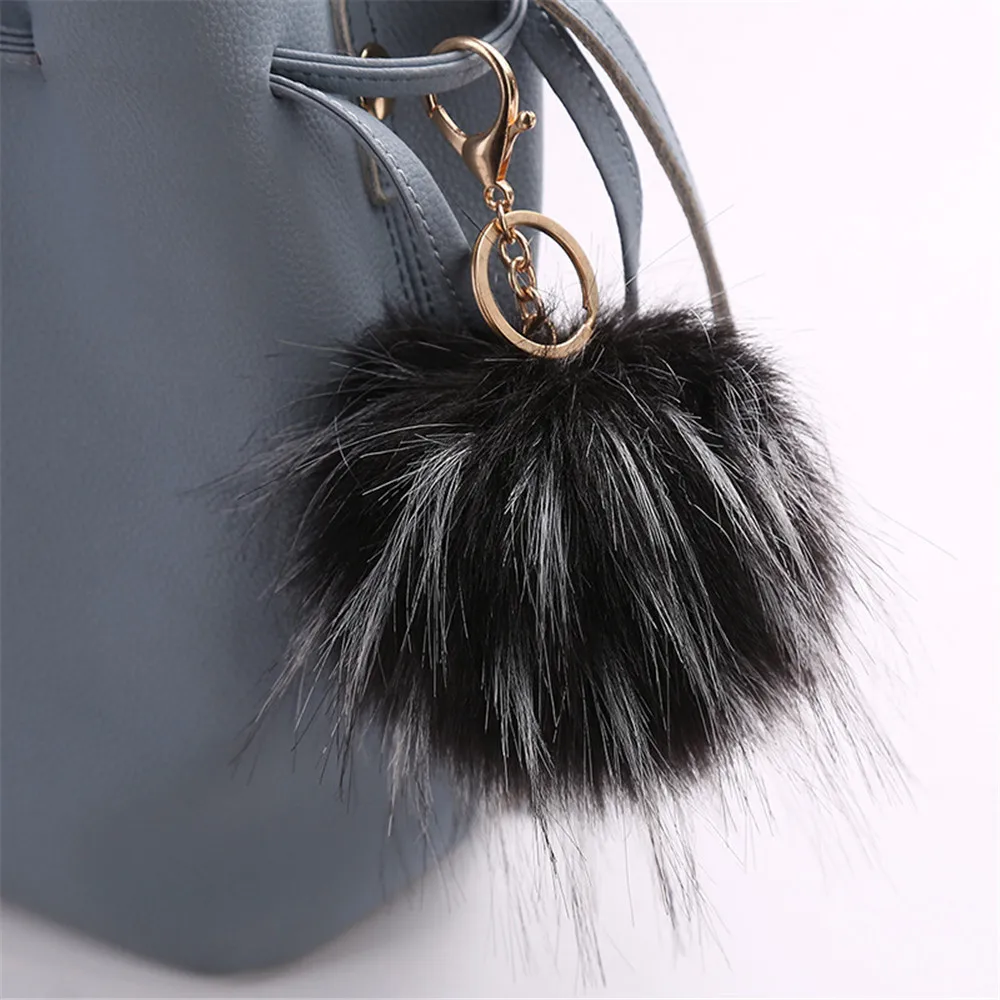 Stylish Bar Keychain key holder for the bag Cute KeyRing Pendant Women Key Ring Holder Pompoms Key Chains #0411
Stylish Bar Keychain key holder for the bag Cute KeyRing Pendant Women Key Ring Holder Pompoms Key Chains #0411
