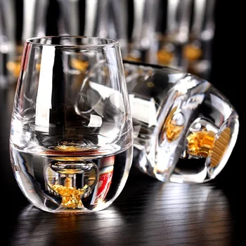 Domestic lead-free crystal glass wine gold foil KTV one liquor cup bullet Cup Club liquor cup
Domestic lead-free crystal glass wine gold foil KTV one liquor cup bullet Cup Club liquor cup