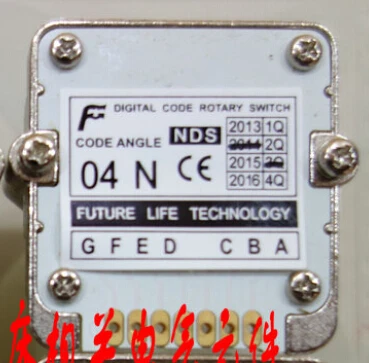 Brand new original authentic 04N Rotary band switch FUTURE Digital band switch feed override CNC panel knob switch NDS
Brand new original authentic 04N Rotary band switch FUTURE Digital band switch feed override CNC panel knob switch NDS