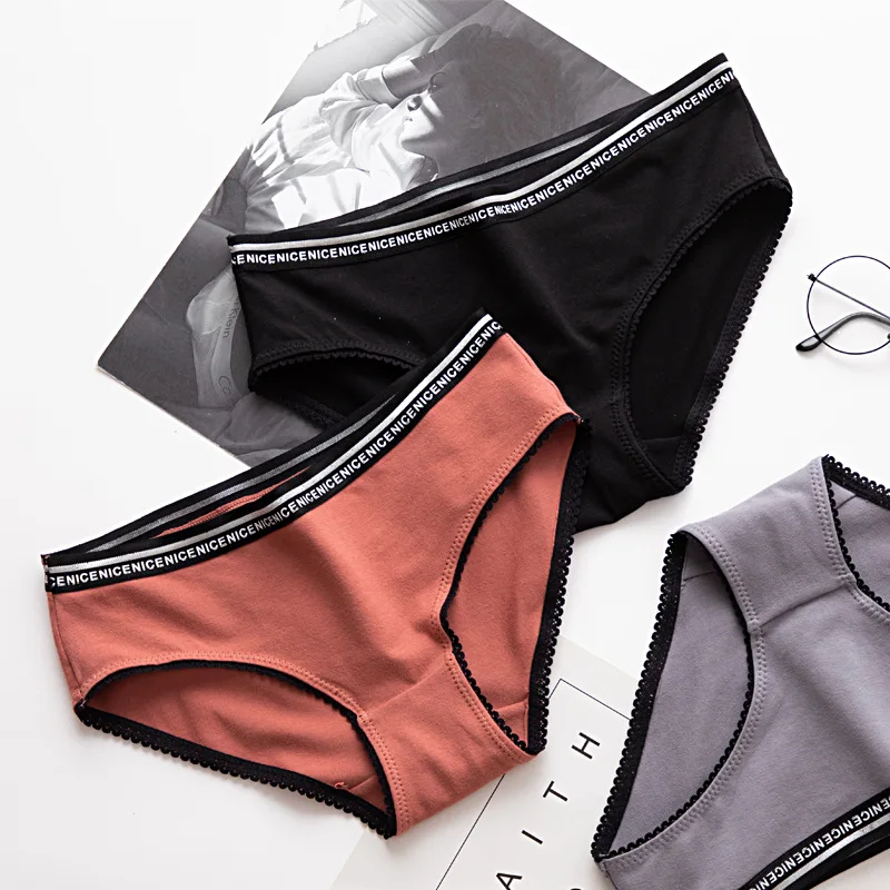 Woman Panties Casual 2019 New Comfortable Briefs Women Soft Cotton Solid Traceless Breathable Girl Underwear Woman High Quality
Woman Panties Casual 2019 New Comfortable Briefs Women Soft Cotton Solid Traceless Breathable Girl Underwear Woman High Quality