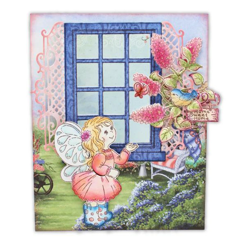 GJCrafts Girl Singing In The Rain Die Umbrella Metal Cutting Dies Stencils for DIY Scrapbook Card Decorative Craft Embossing
GJCrafts Girl Singing In The Rain Die Umbrella Metal Cutting Dies Stencils for DIY Scrapbook Card Decorative Craft Embossing