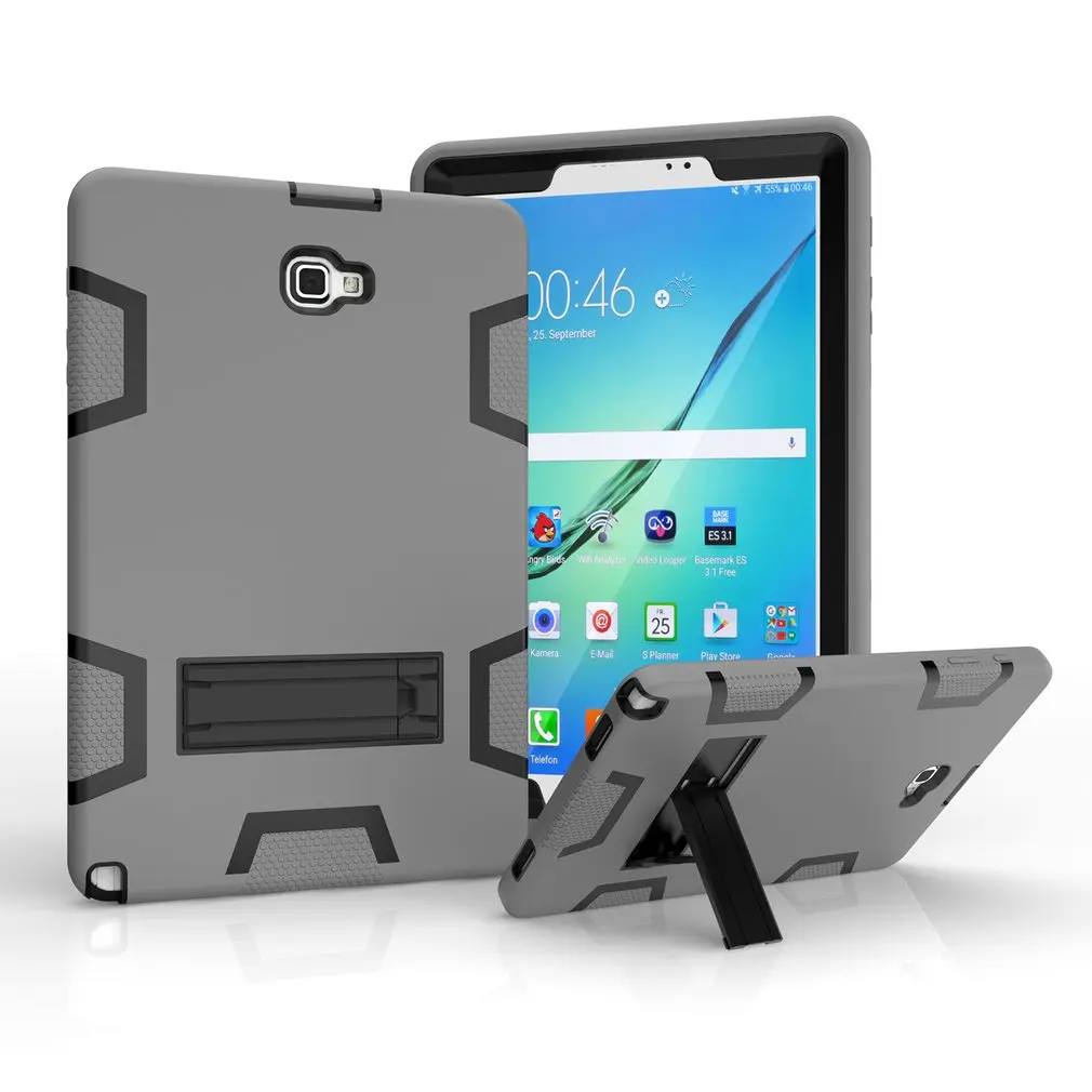 Fashion Contrast Tablet Case With Bracket Drop Protection Anti-fall Scratchproof Cover For Tab A 10.1 P580/P585
Fashion Contrast Tablet Case With Bracket Drop Protection Anti-fall Scratchproof Cover For Tab A 10.1 P580/P585