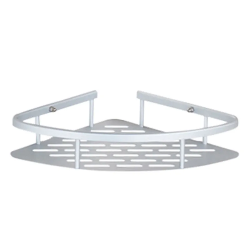 Wall Moulted Holder Kitchen Storage Racks Stainless Steel Sundries Container Bathroom Non-perforated Suction New | Дом и сад